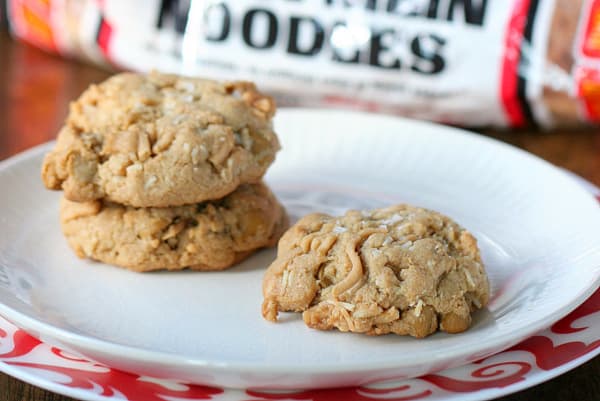 Coconut Chow Mein Butterscotch Cookies
