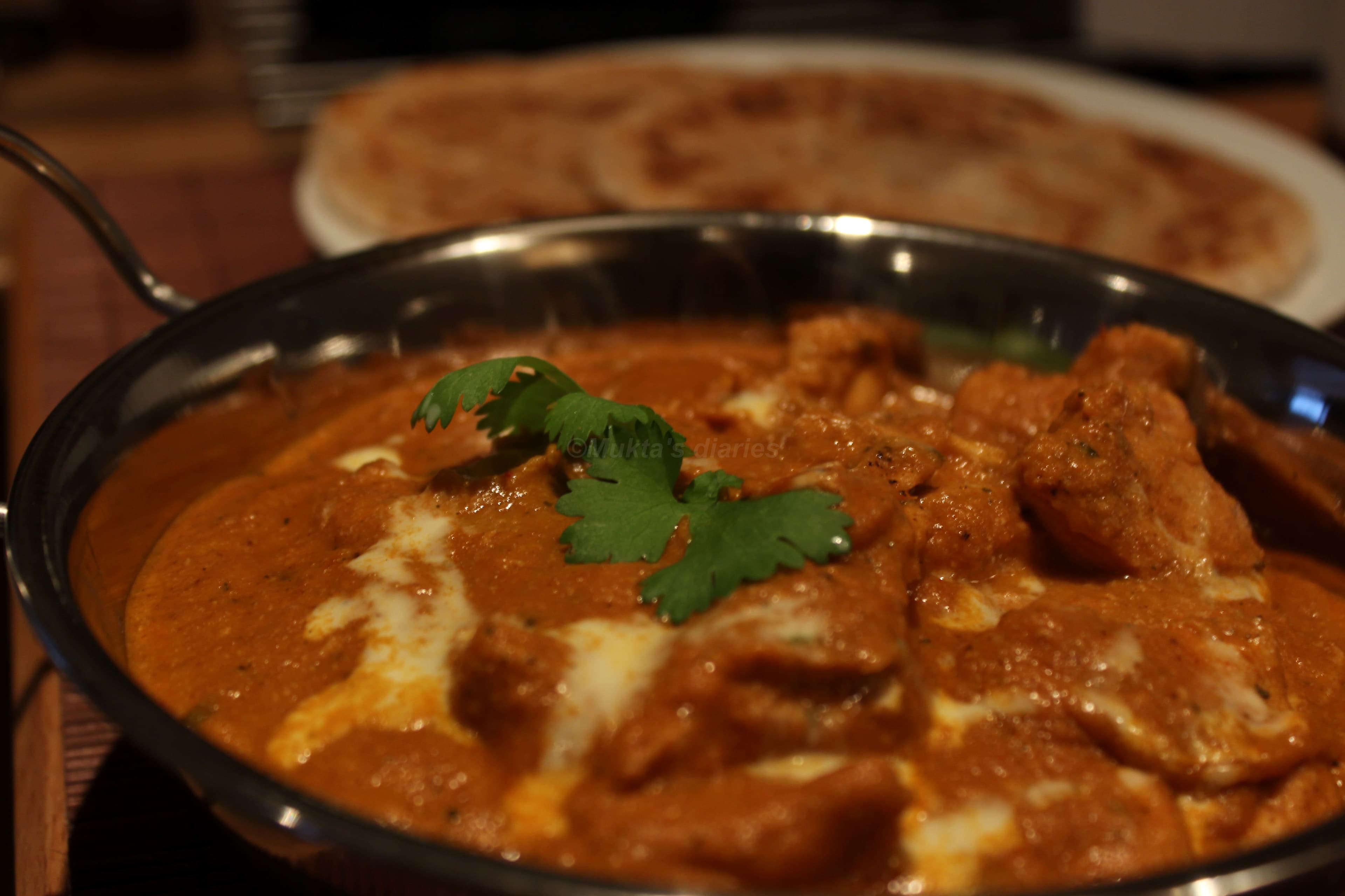 Butter chicken or chicken makhani