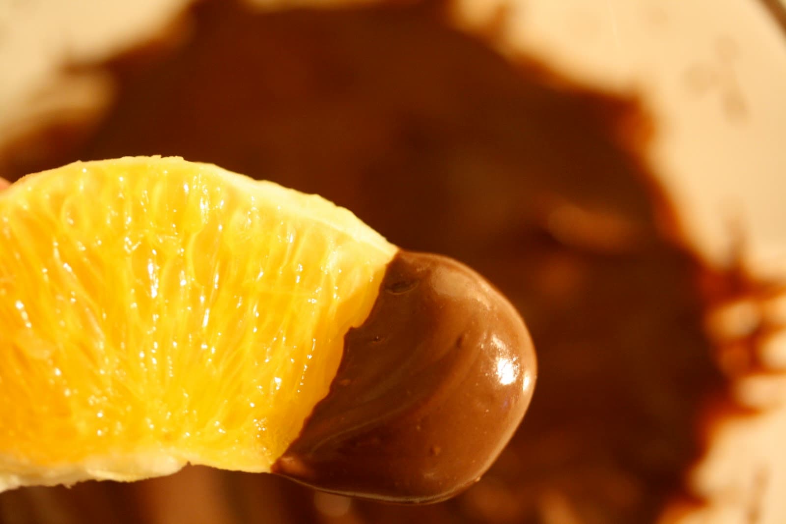 Chocolate Orange Dip with Xocai Chocolate