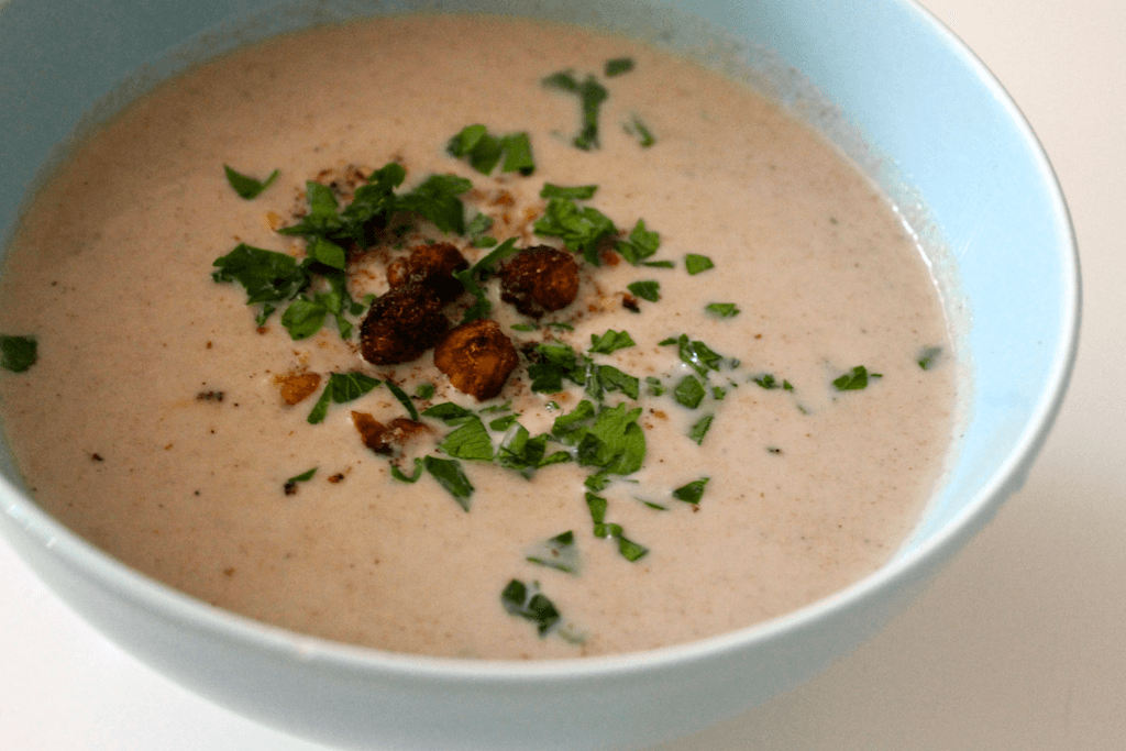 Curried Cauliflower and Ginger Soup