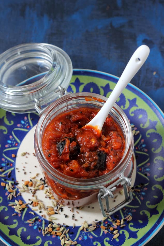 Indian 5-Spice Tomato Relish