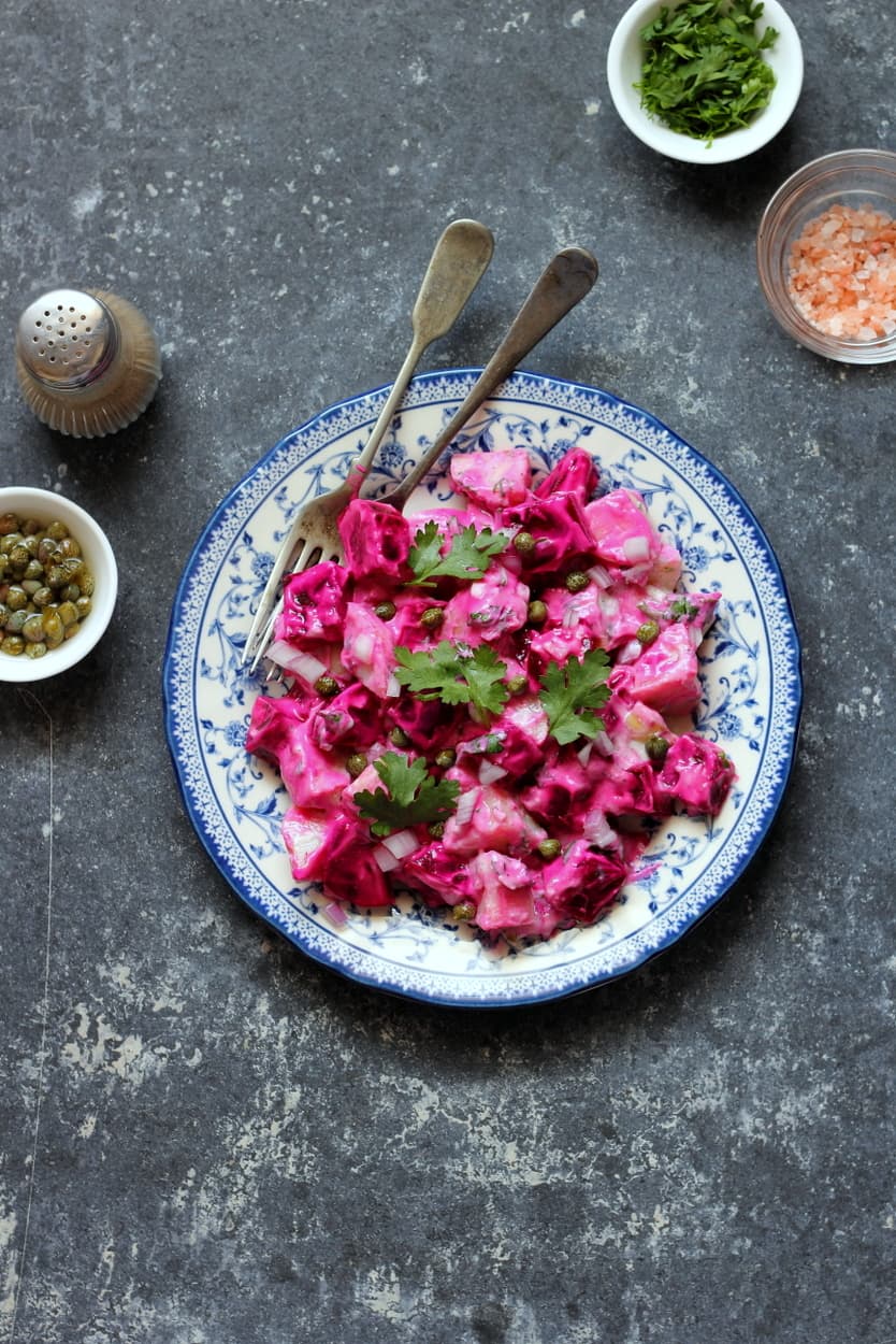 Potato Beetroot Salad