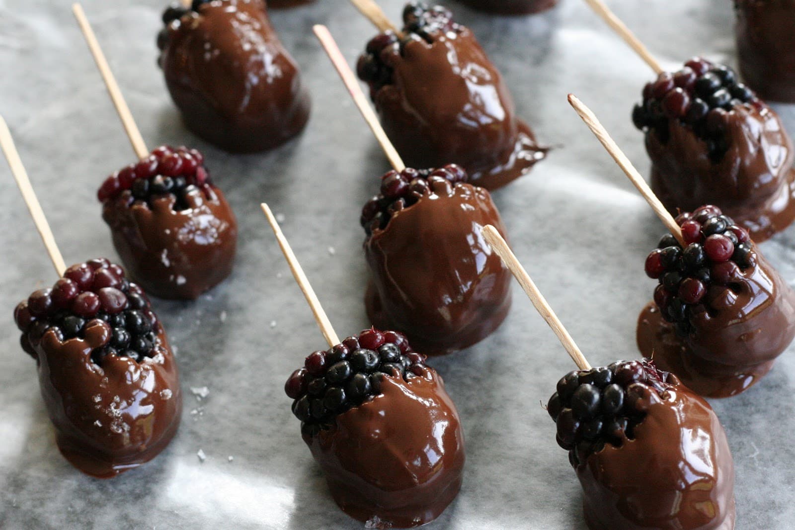 Xocai Healthy Chocolate Hand Dipped Blackberries