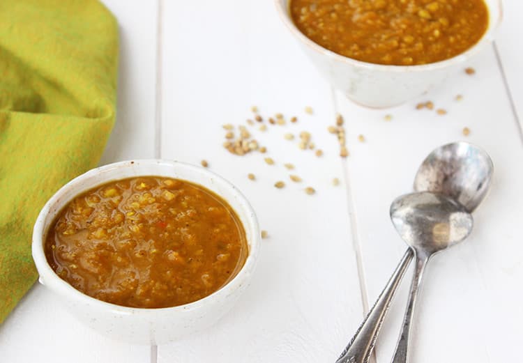  Indian Spiced Red Lentil Soup