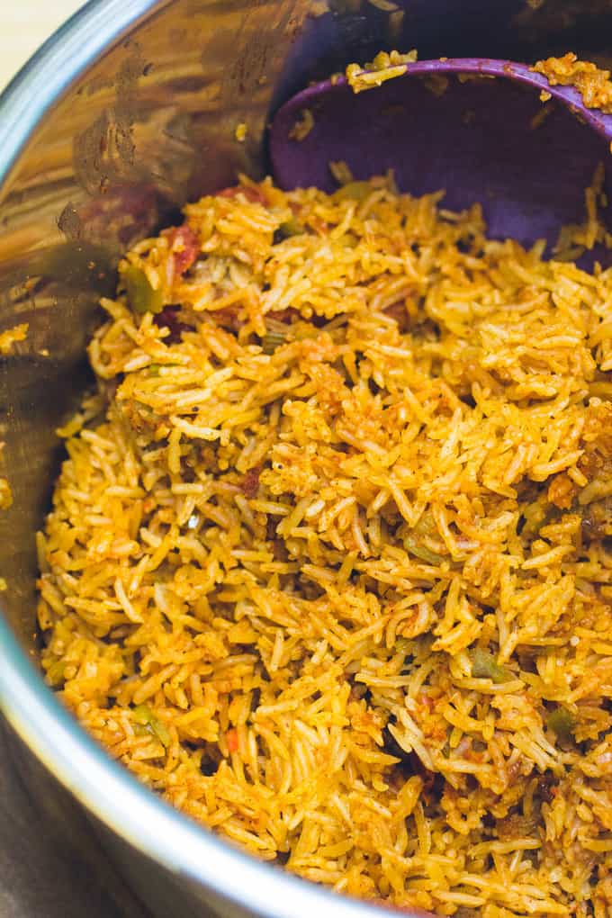 Pressure Cooker Mexican Rice  