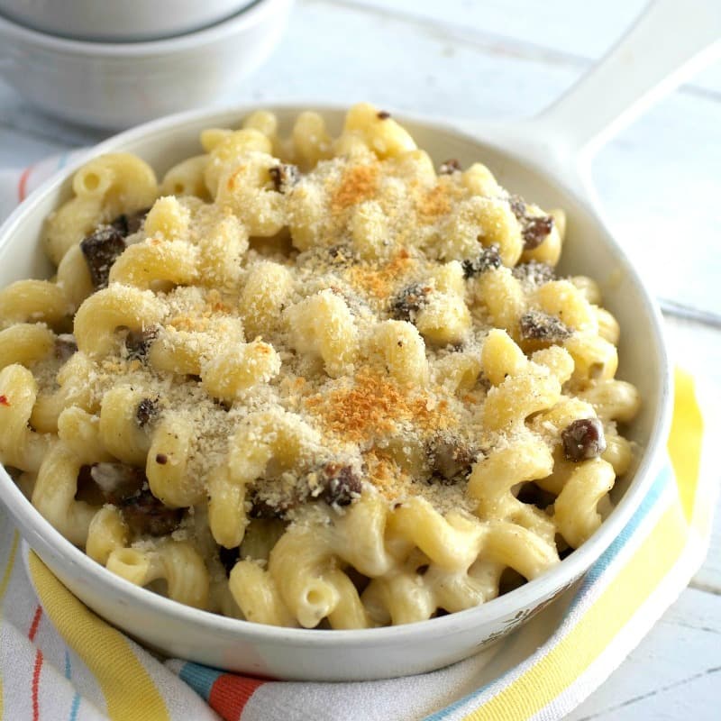 Jamaican Jerk Bacon Mac & Cheese