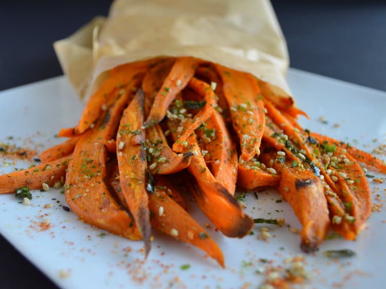 Japanese-Spiced Sweet Potato Fries
