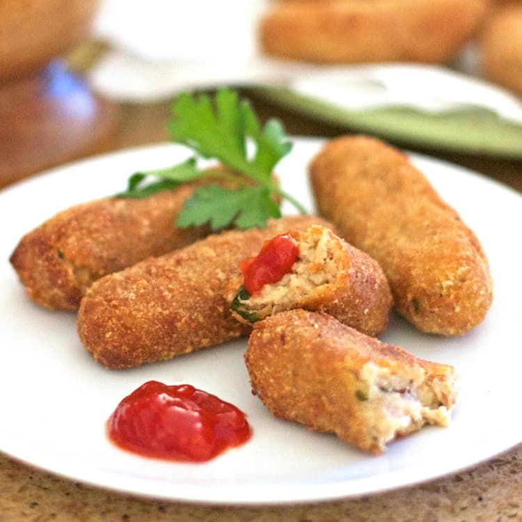 Leftover Turkey Croquettes