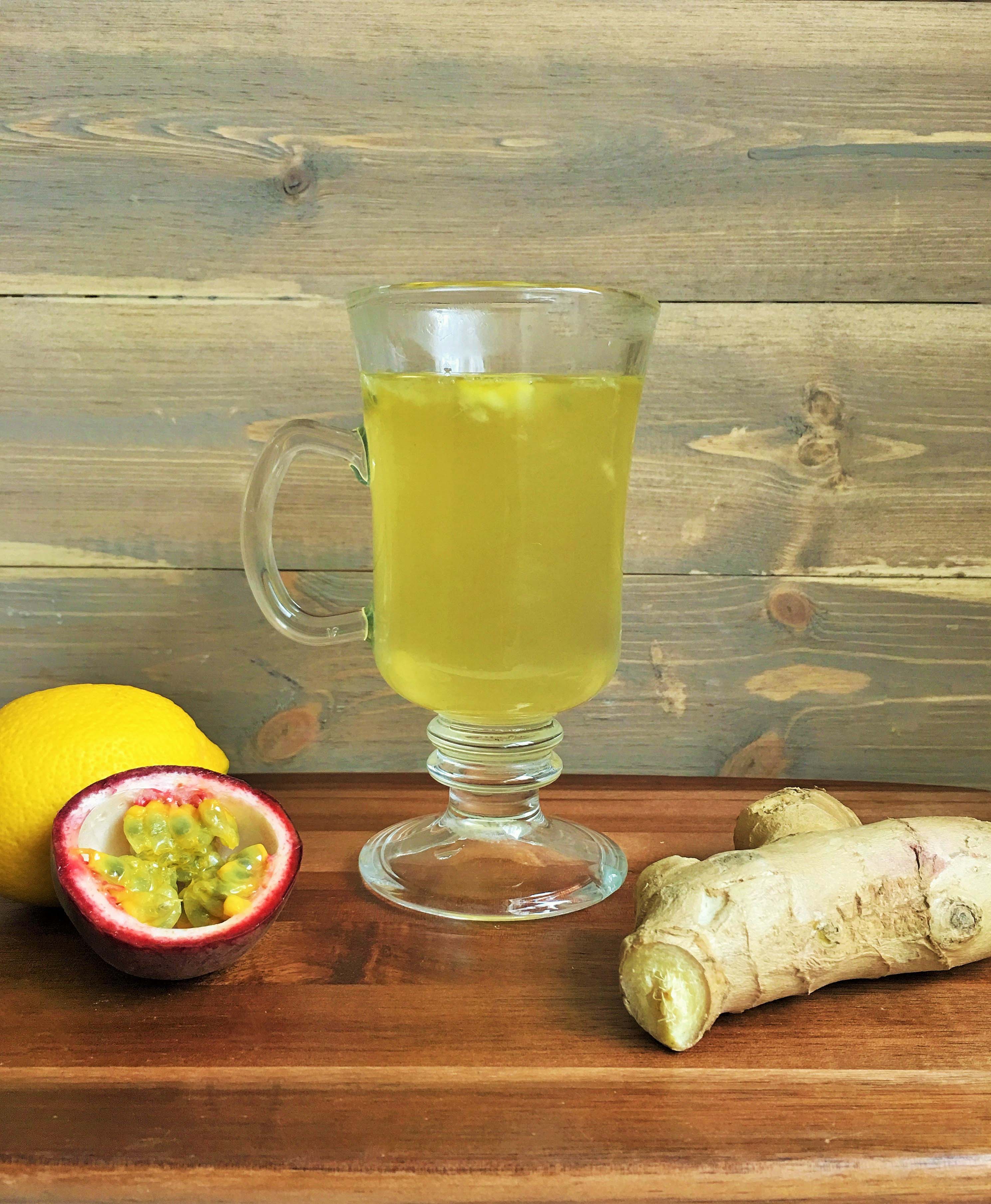  Lemon, Ginger & Passionfruit Tea  