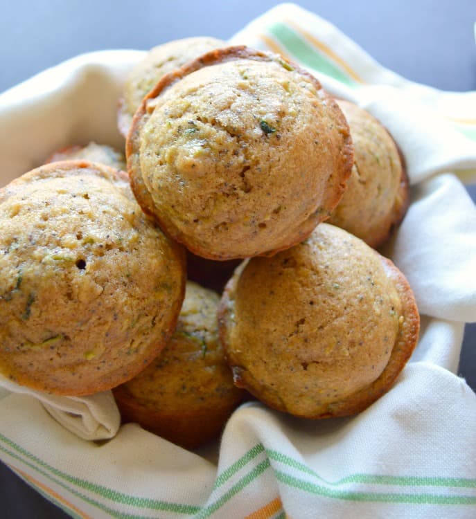 Lemon Zucchini Muffins