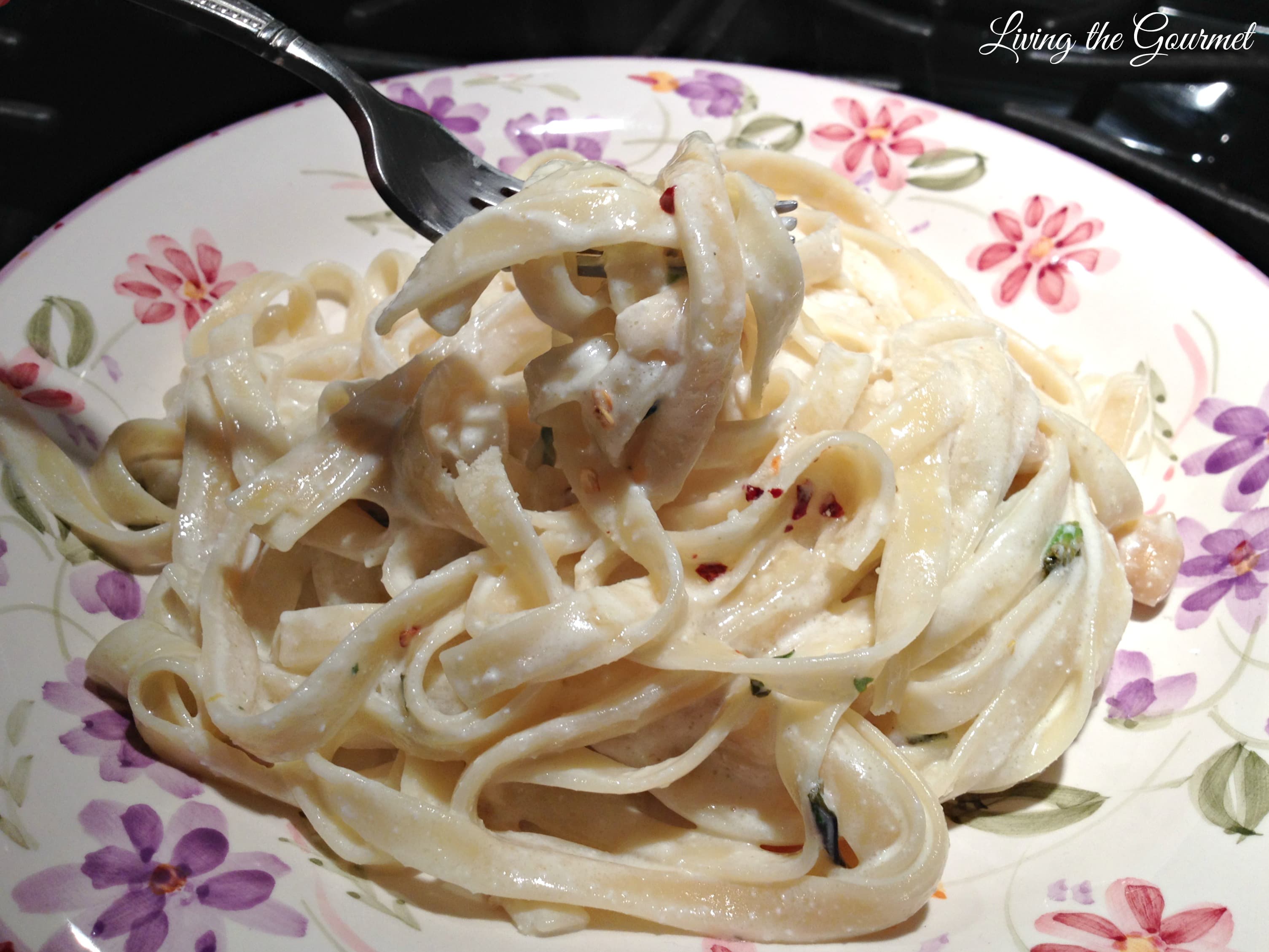 Light Fettuccini Alfredo