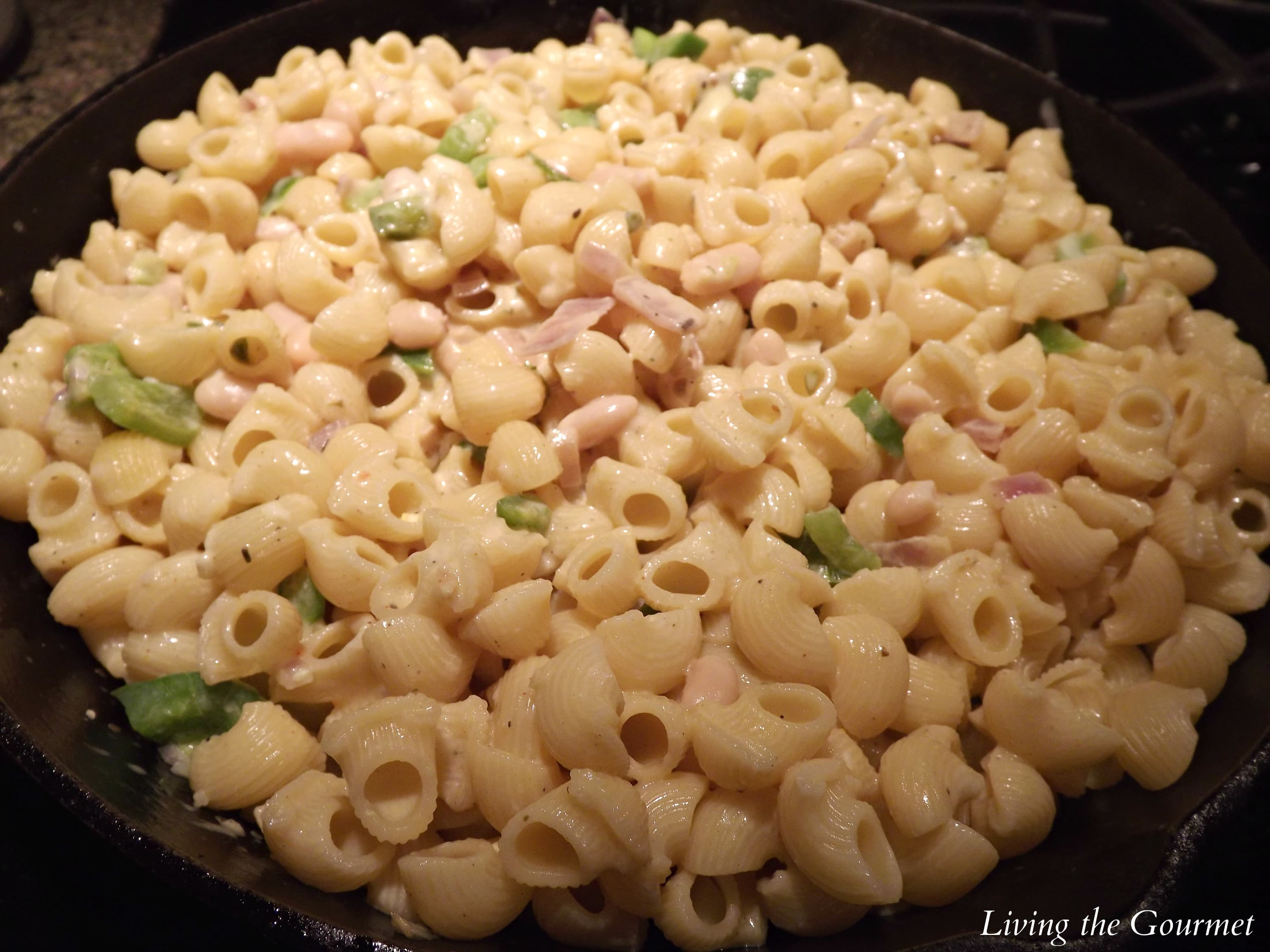 Macaroni and Cheese w/ Jalapenos & Peppers