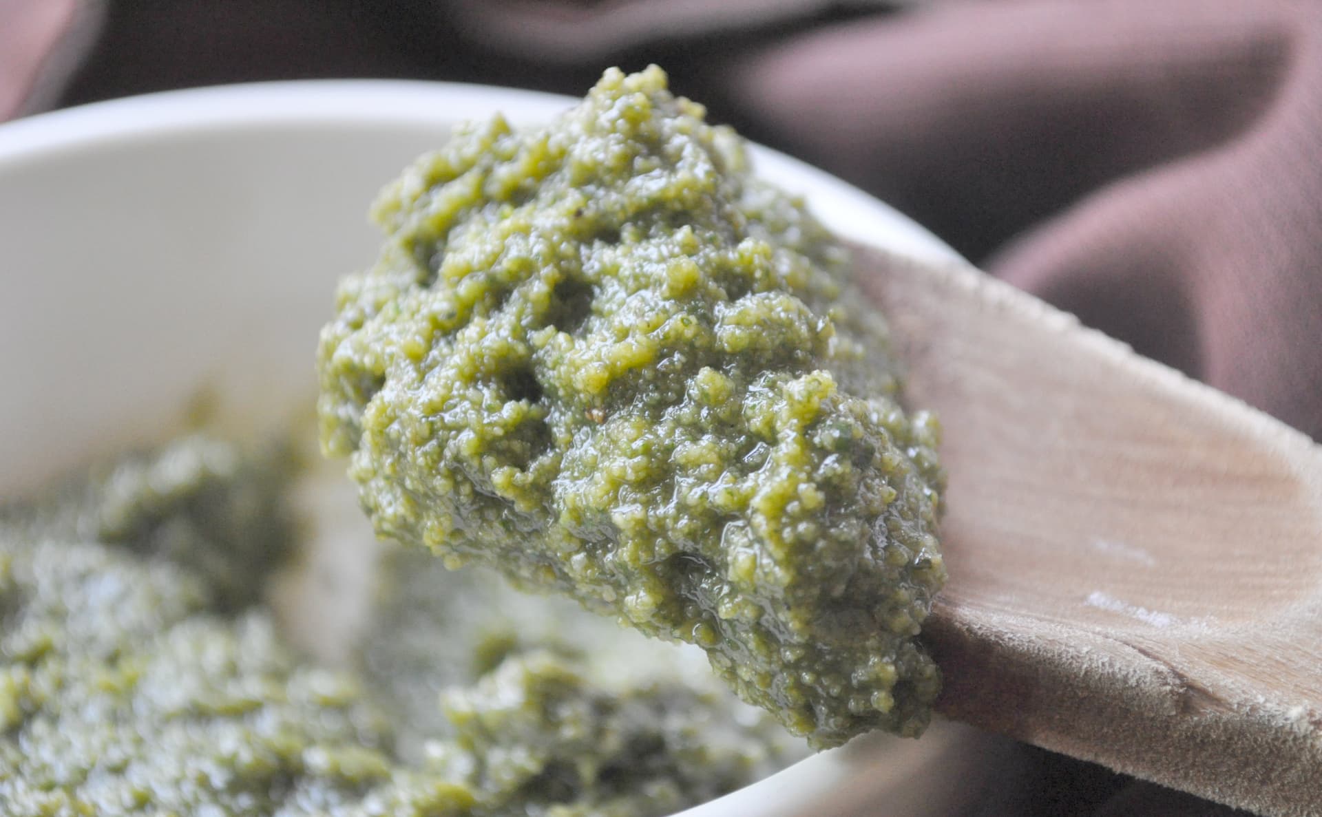 pesto + manchego + marcona almond