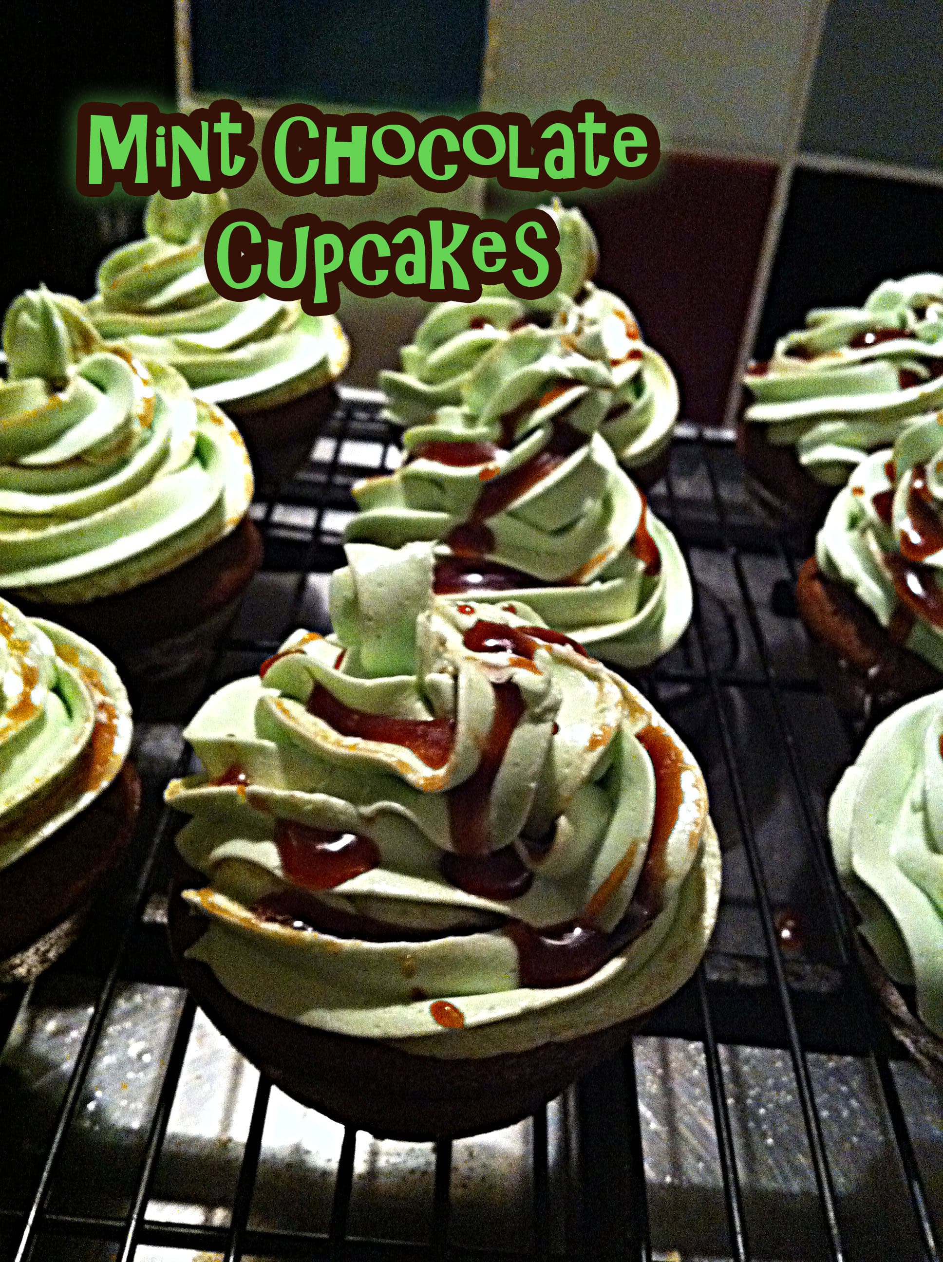 Mint Chocolate Cupcakes
