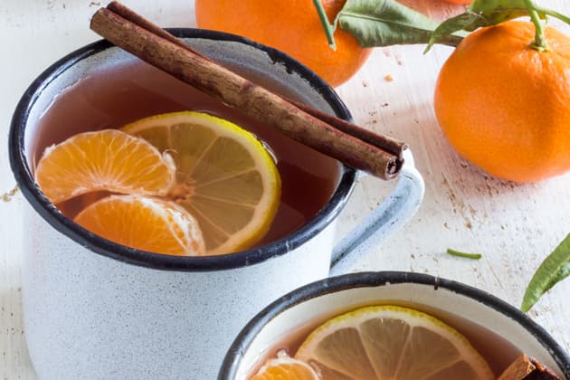 Mulled Mixed Fruit Cider with Mandarins
