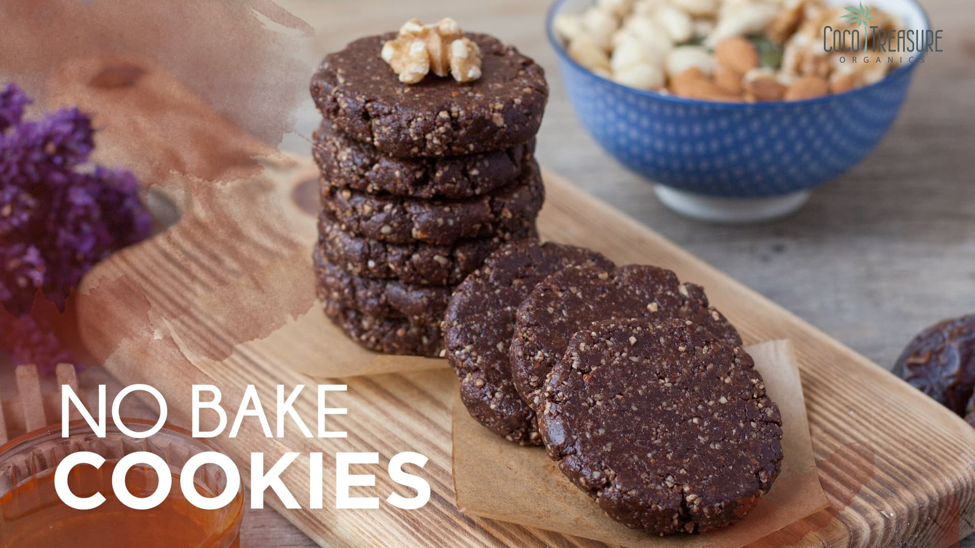 No-Bake Cookies with Coconut Oil