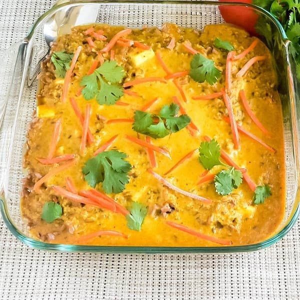 Paneer And Farro Casserole