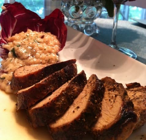 Peppercorn Crusted Pork Tenderloin