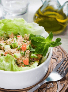 Vegetable and Herb Cauliflower Tabbouleh