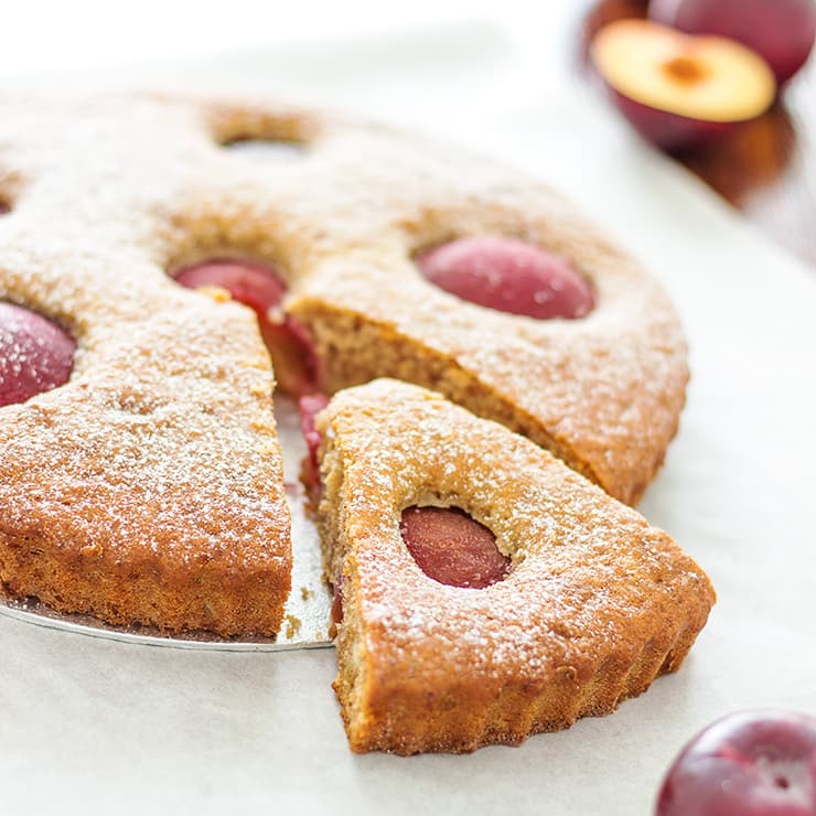 Light & Easy Plum Tart