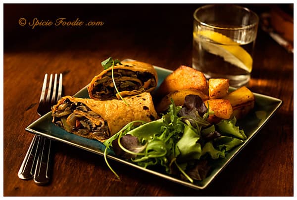 Portobello “Steak” Wraps