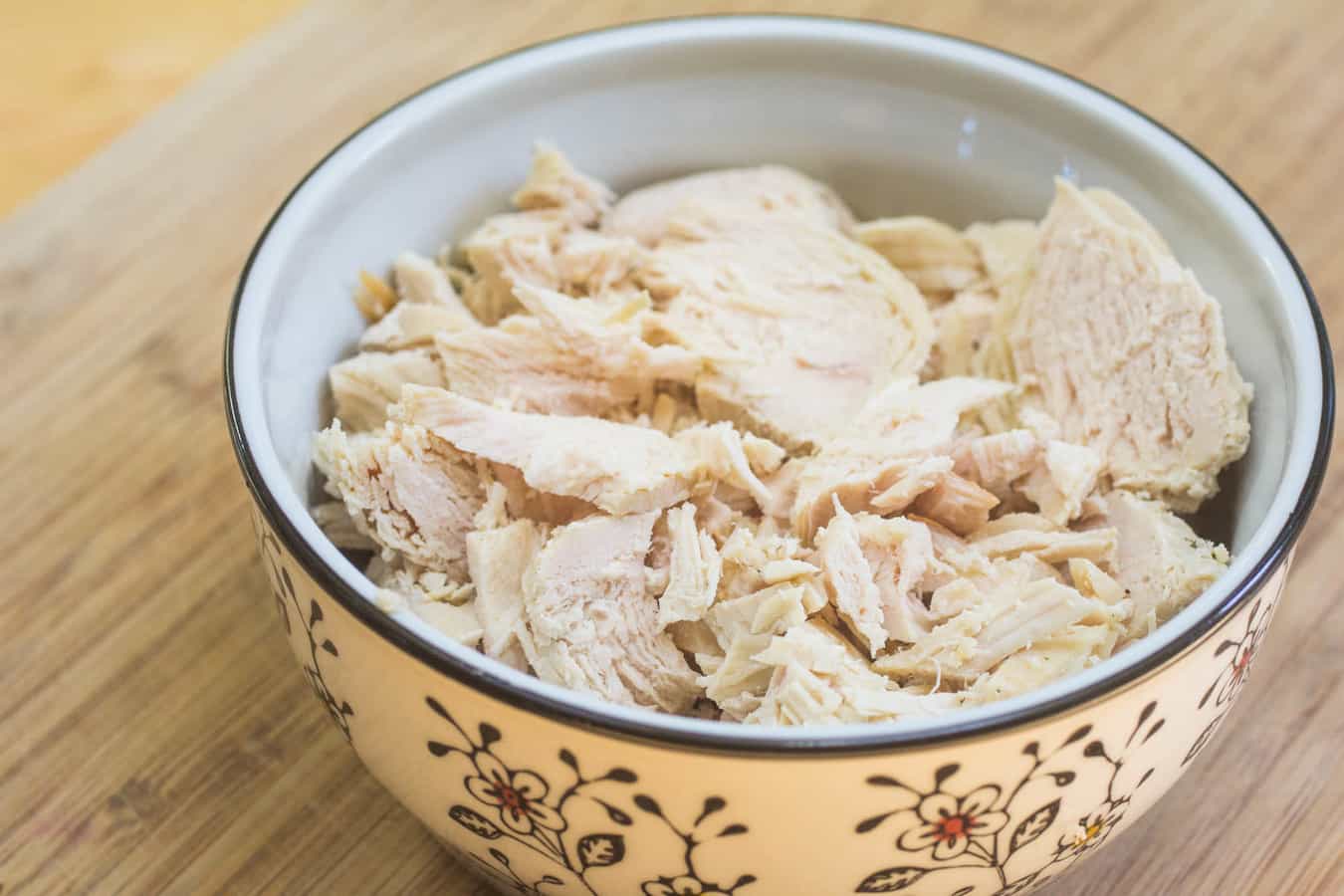 INSTANT POT SHREDDED CHICKEN BREASTS FROM FROZEN