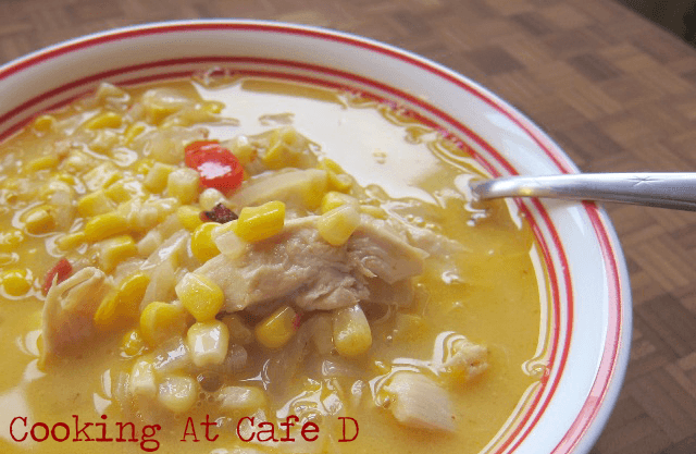 Quick and Easy Southwestern Corn Chowder 