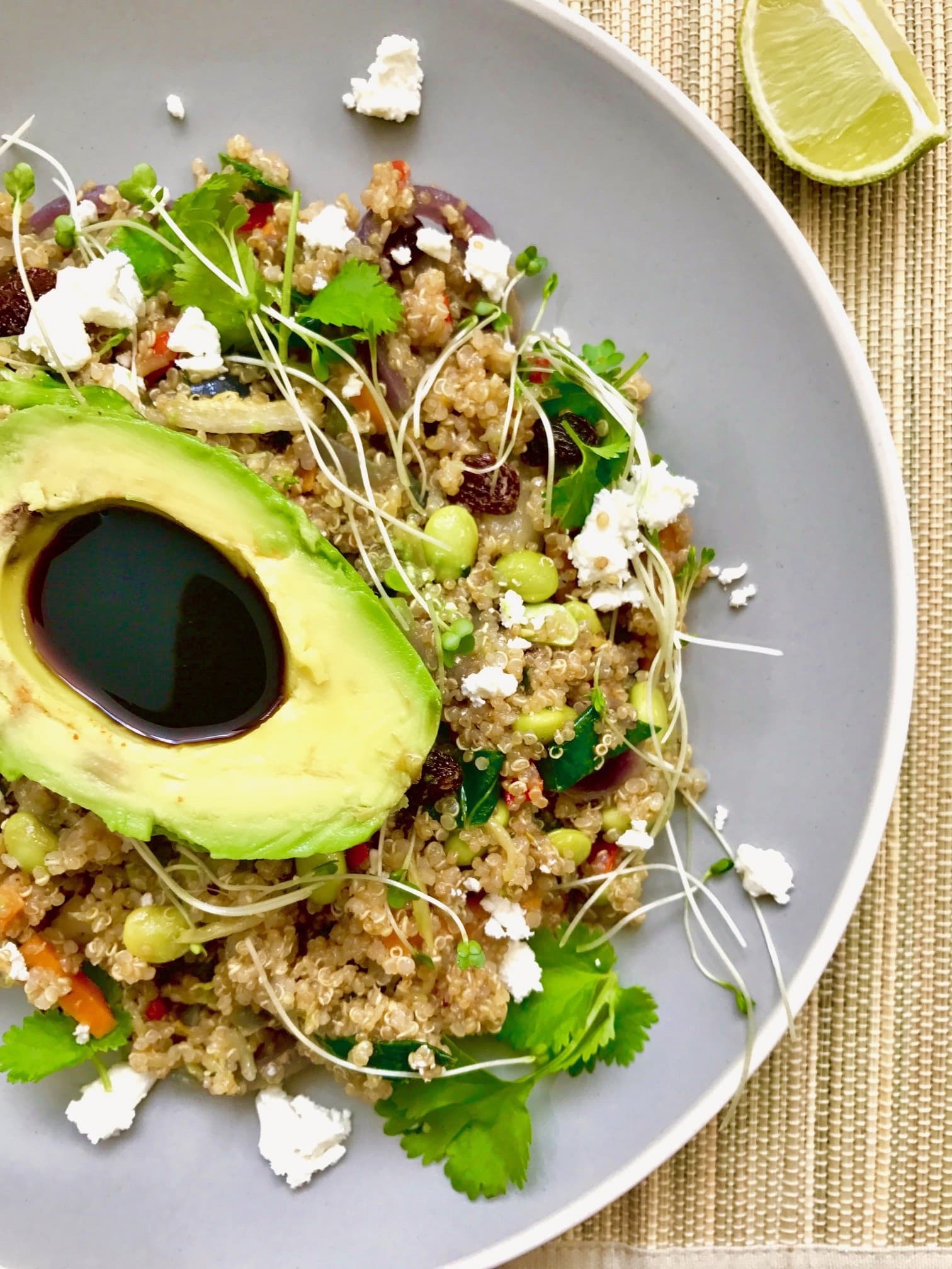 Quinoa, Feta & Avocado Salad