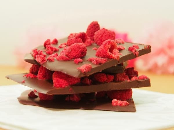 Raspberry Dark Chocolate Bark