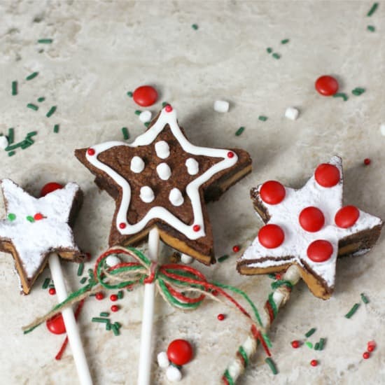 Reese’s Brownie Pops 