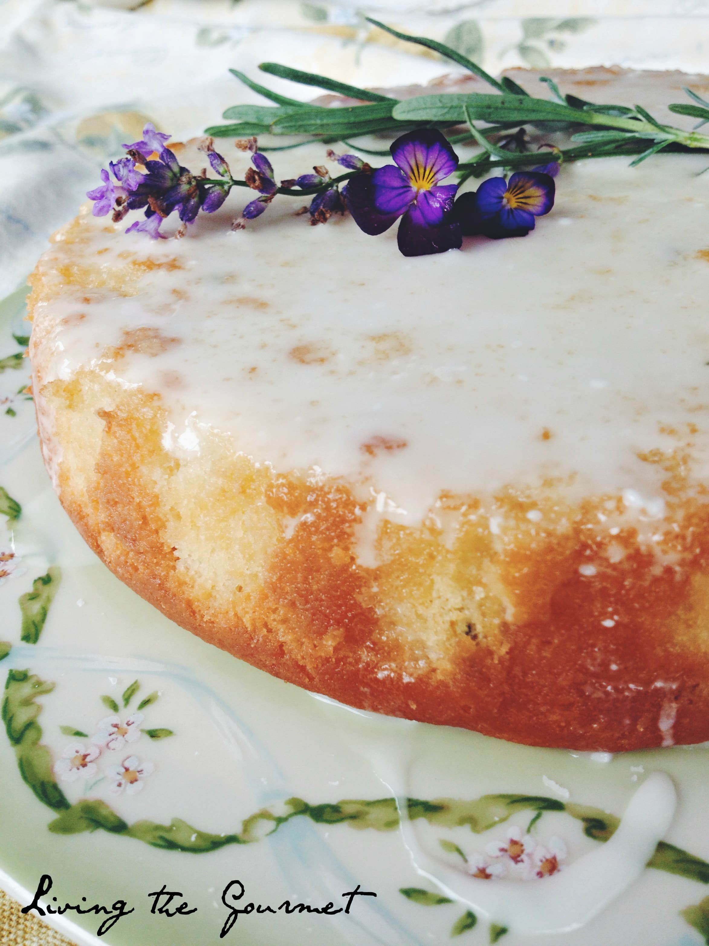 Rosemary & Lemon Infused Cake