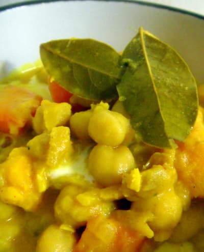 Chickpea and Pumpkin Curry