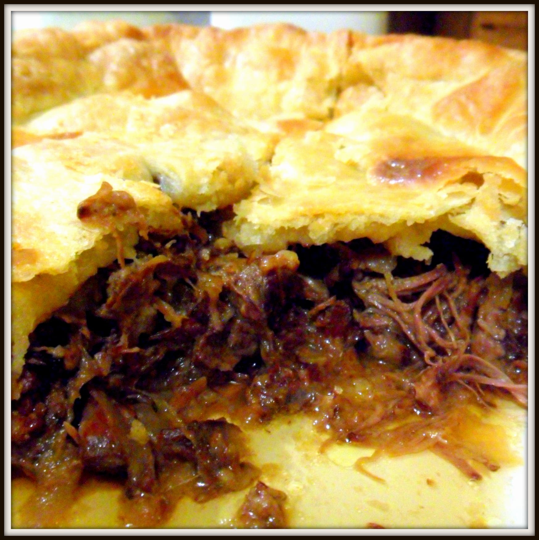 Really Slow Cooked Oxtail Pie