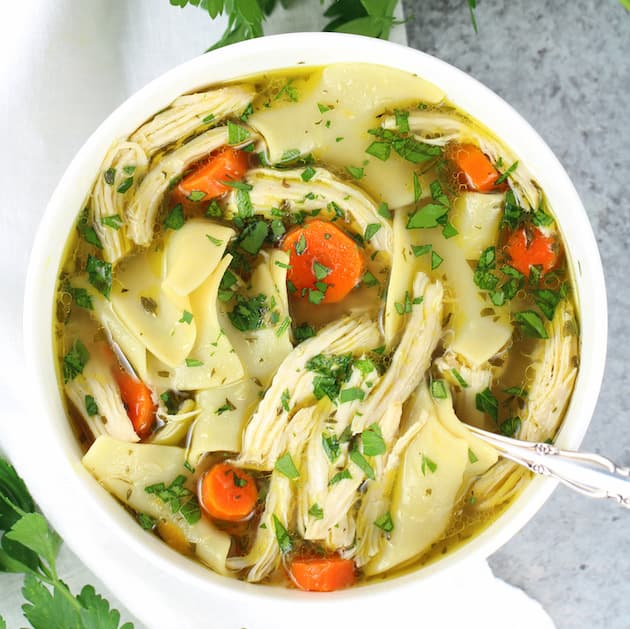 Instant Pot Chicken Noodle Soup