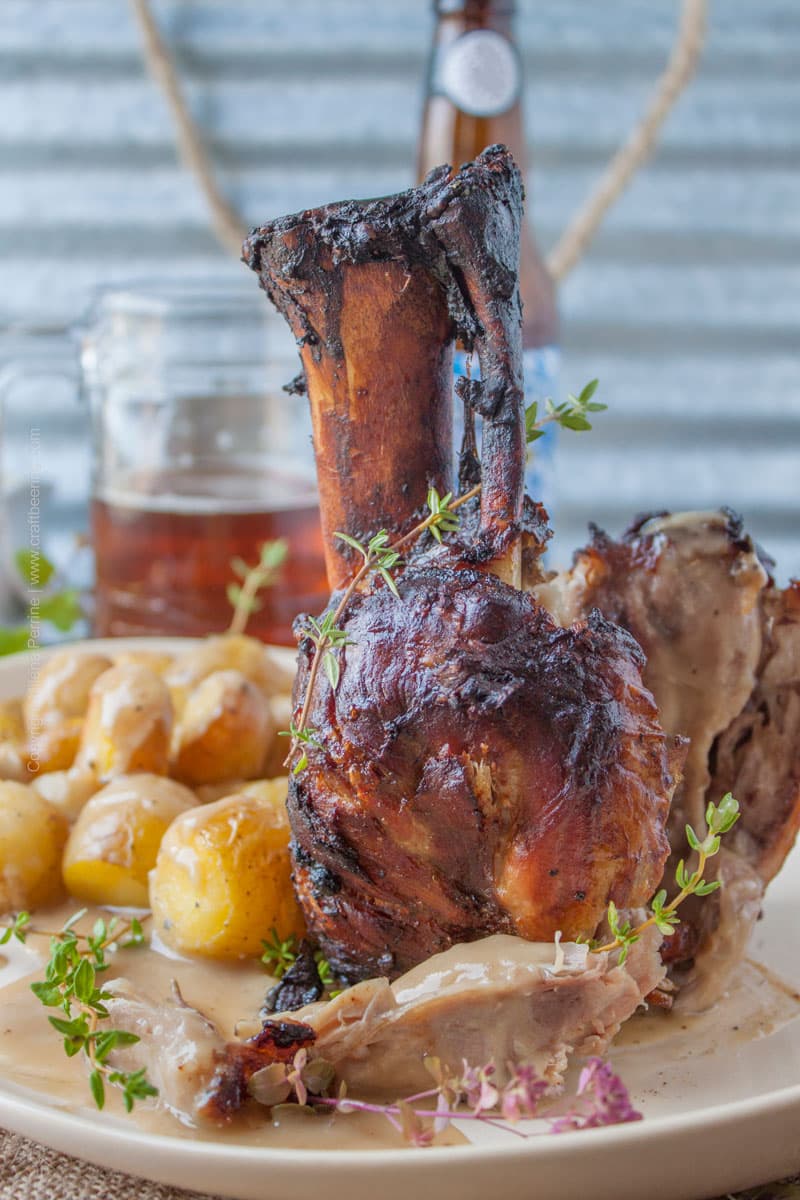 Schweinshaxe - Bavarian Roasted Pork Knuckle