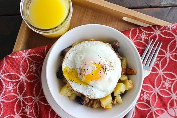 Simple Breakfast Hash Stir Fry