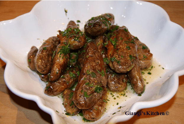 Smashed Fried Lemon Potatoes