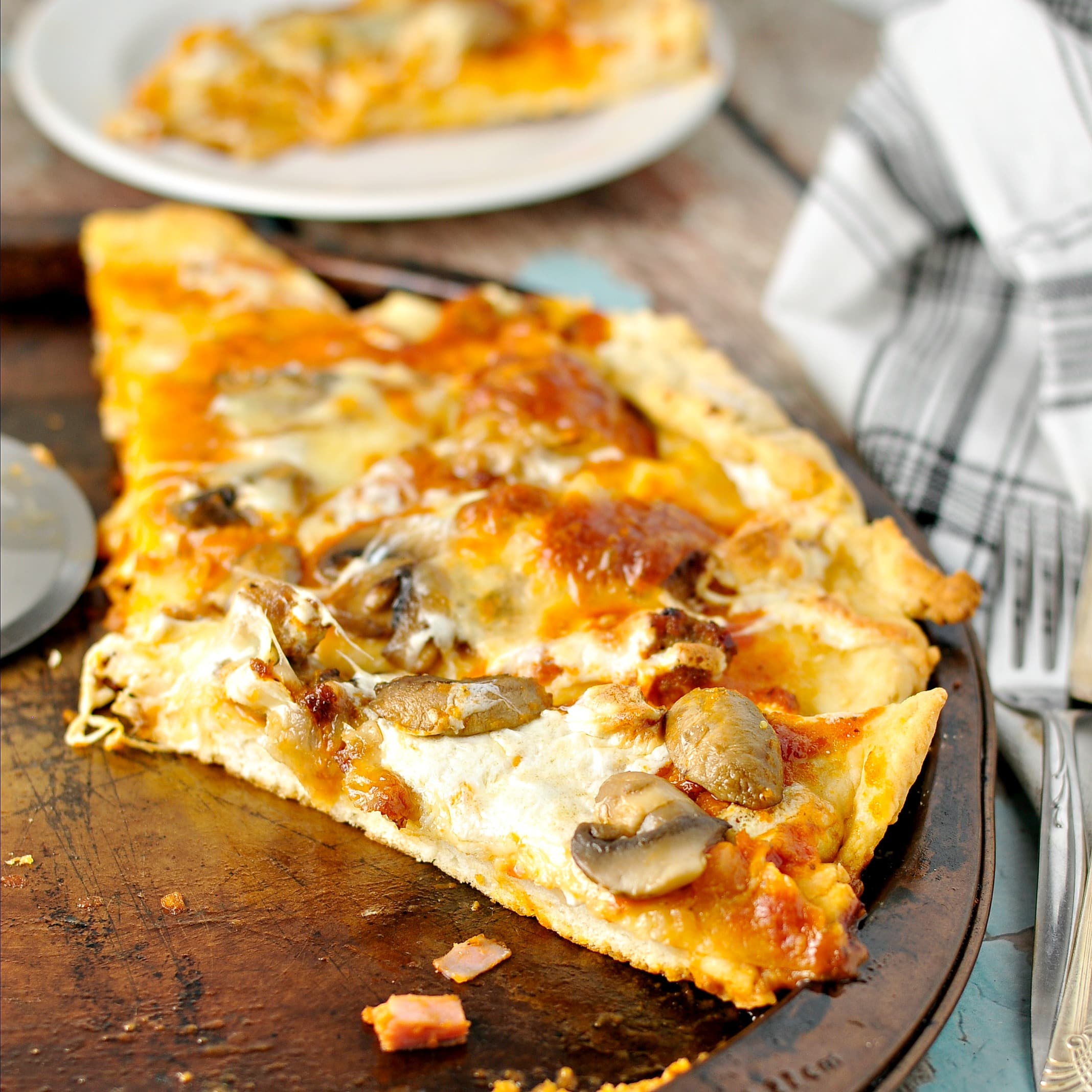 Snow Day Completely Homemade Pizza