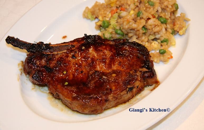 Soy Glazed POrk Chops