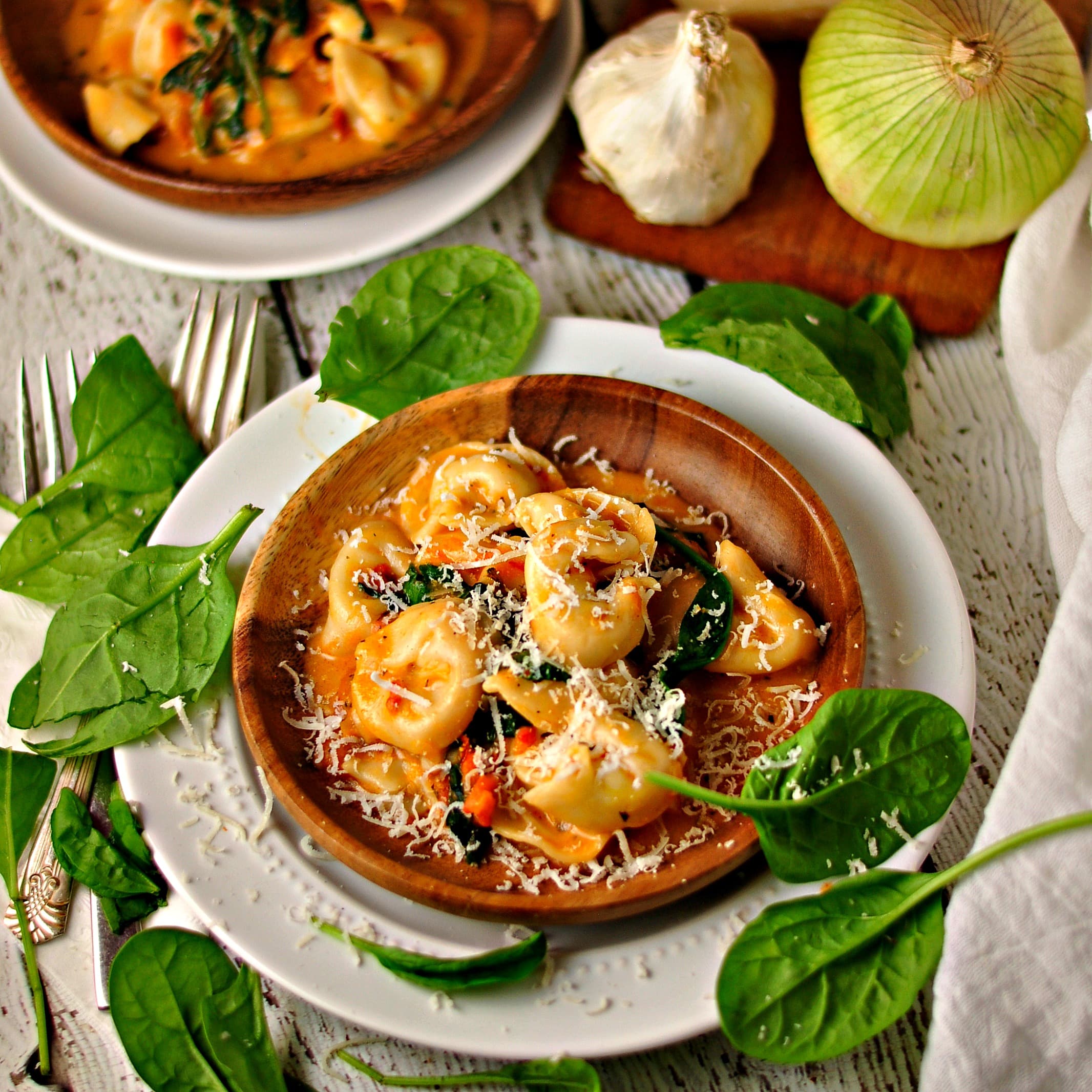 Spinach Cheese Tortellini