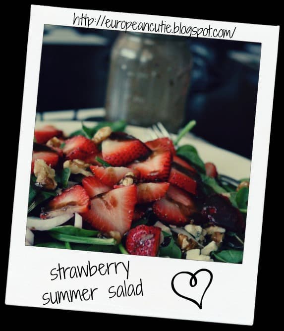 strawberry summer salad 