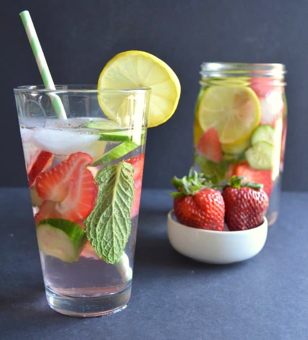 Strawberry Cucumber Refresher