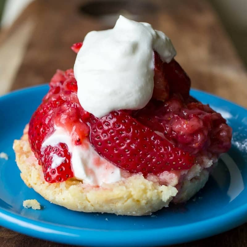 STRAWBERRY SHORTCAKE BISCUITS