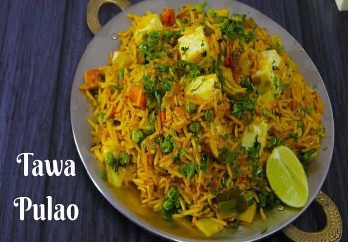 Street Style Veg Tawa Pulao