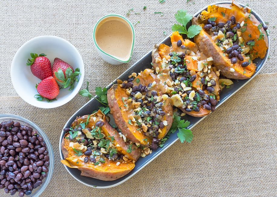 Stuffed Sweet Potatoes