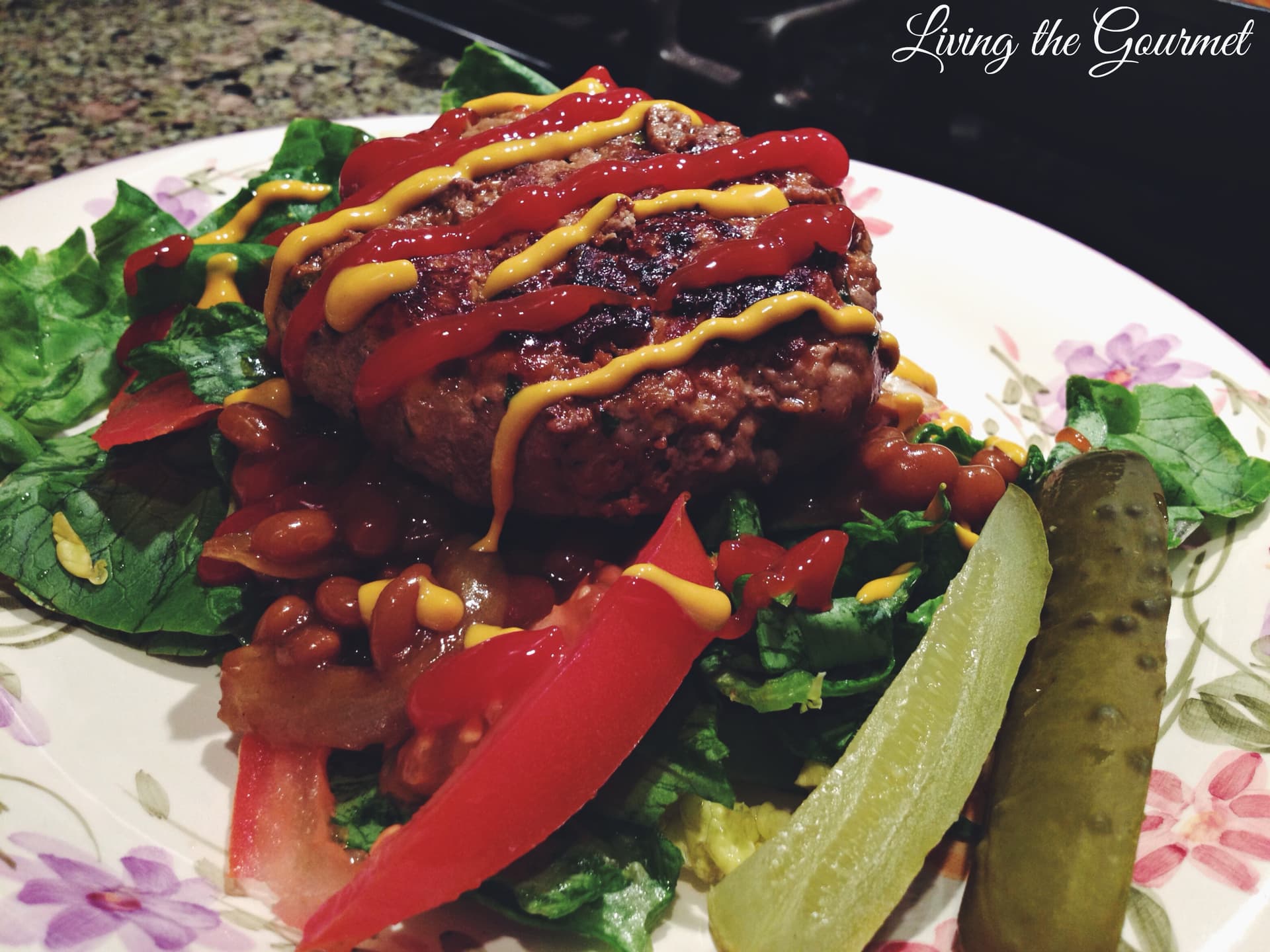 Burgers and Beans and a Wrap