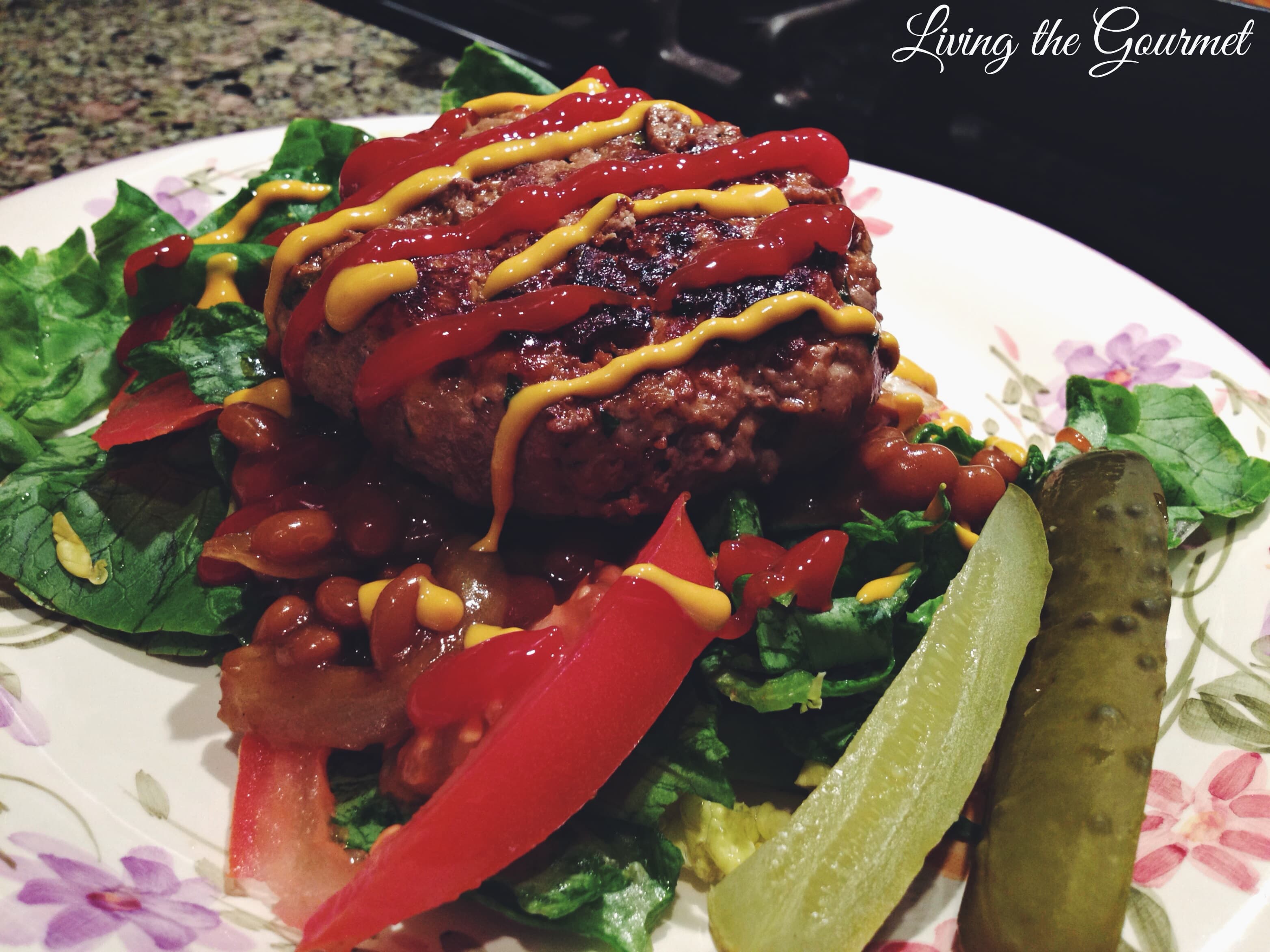 Burgers and Beans and a Wrap