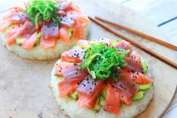 Easy Sushi Pizza