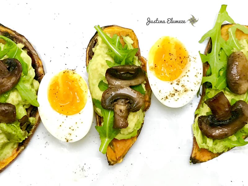 Avocado on Sweet Potato Toast – Paleo/Gluten-Free/Vegetarian