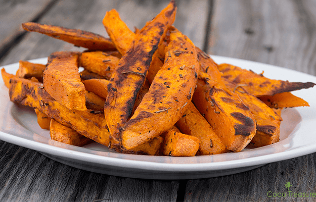 Loaded Sweet Potato Fries: Southwest Style!